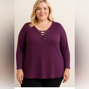 D/C jeans women’s plus size long sleeve T